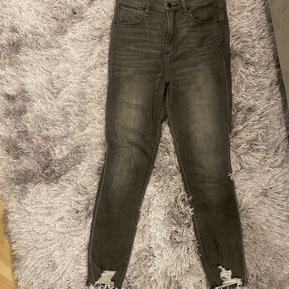 Abercrombie super skinny ankle high rise jeans